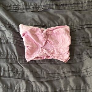 Pink Women's Crop Top